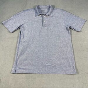 Muji Taiwan Men's Light Blue Short Sleeves Polo Shirt, size L